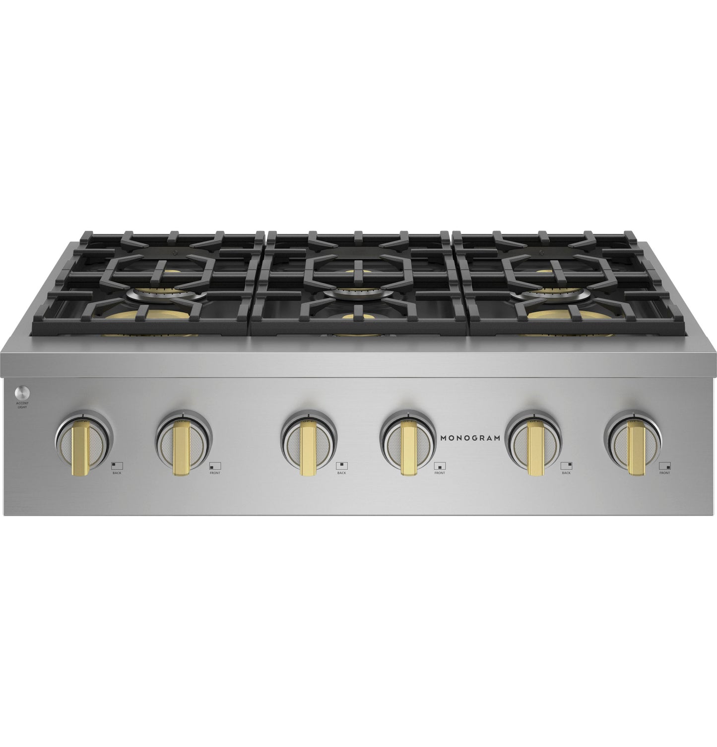 Monogram ZGU366NTSS Monogram 36" Professional Gas Rangetop With 6 Burners (Natural Gas)