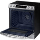 Samsung NE63T8911SS 6.3 Cu. Ft. Smart Slide-In Induction Range With Smart Dial & Air Fry In Stainless Steel