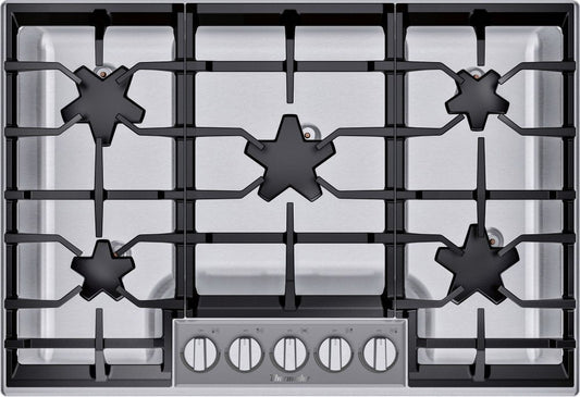 Thermador SGSP305TS 30-Inch Masterpiece® Pedestal Star® Burner Gas Cooktop