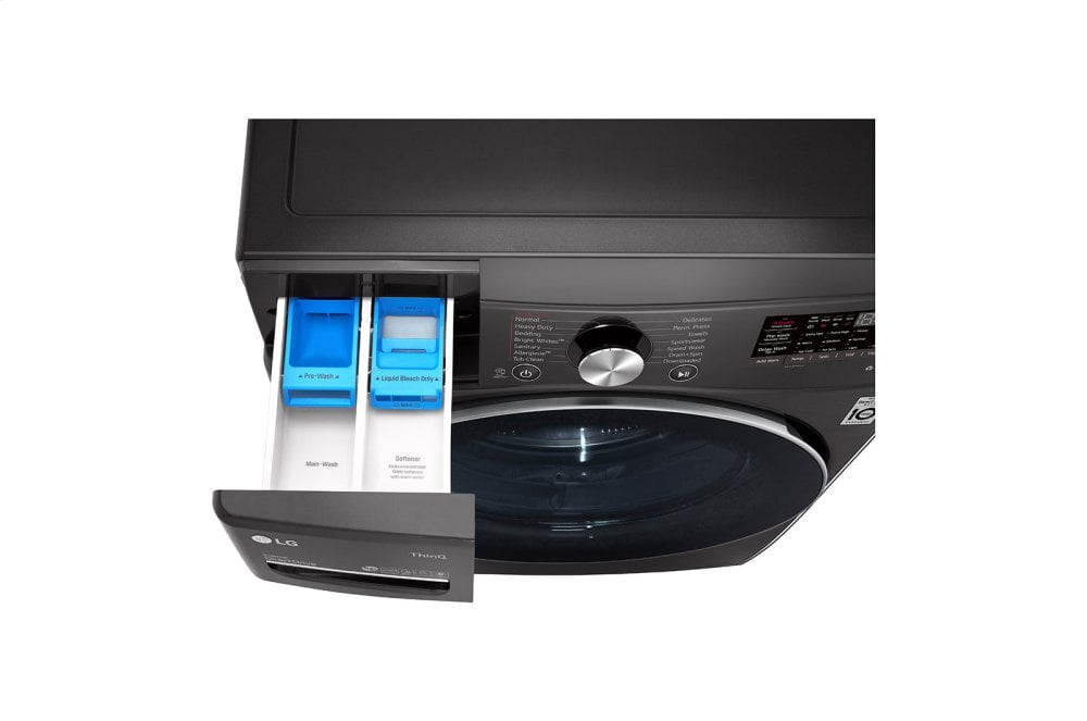Lg WM4200HBA 5.0 Cu. Ft. Mega Capacity Smart Wi-Fi Enabled Front Load Washer With Turbowash&#8482; 360(Degree) And Built-In Intelligence