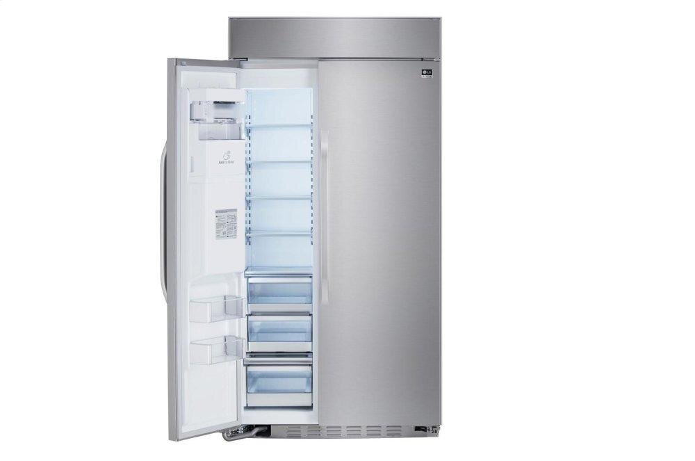 Lg LSSB2692ST Lg Studio 26 Cu. Ft. Smart Wi-Fi Enabled Side-By-Side Refrigerator