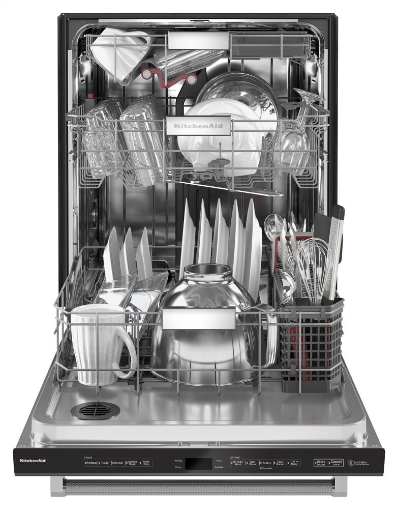Kitchenaid KDTM804KBS 44 Dba Dishwasher With Freeflex&#8482; Third Rack And Led Interior Lighting - Black Stainless Steel With Printshield&#8482; Finish