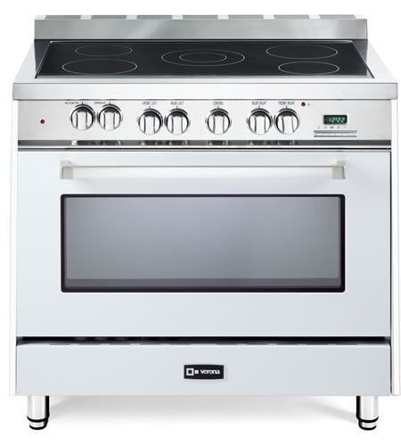 Verona VEFSEE365W White 36" Electric Single Oven Range