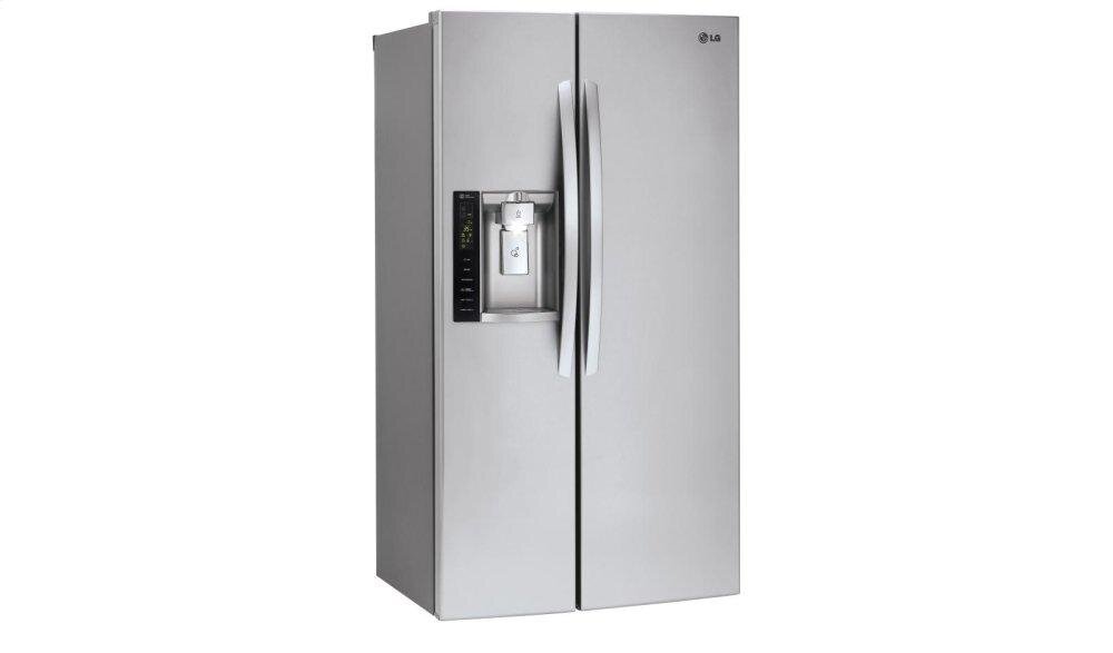 Lg LSXC22426S 22 Cu. Ft. Smart Wi-Fi Enabled Side-By-Side Counter-Depth Refrigerator