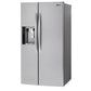 Lg LSXC22426S 22 Cu. Ft. Smart Wi-Fi Enabled Side-By-Side Counter-Depth Refrigerator
