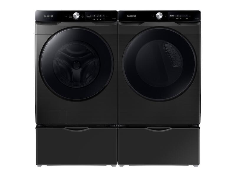 Samsung WF45A6400AV 4.5 Cu. Ft. Large Capacity Smart Dial Front Load Washer With Super Speed Wash In Brushed Black