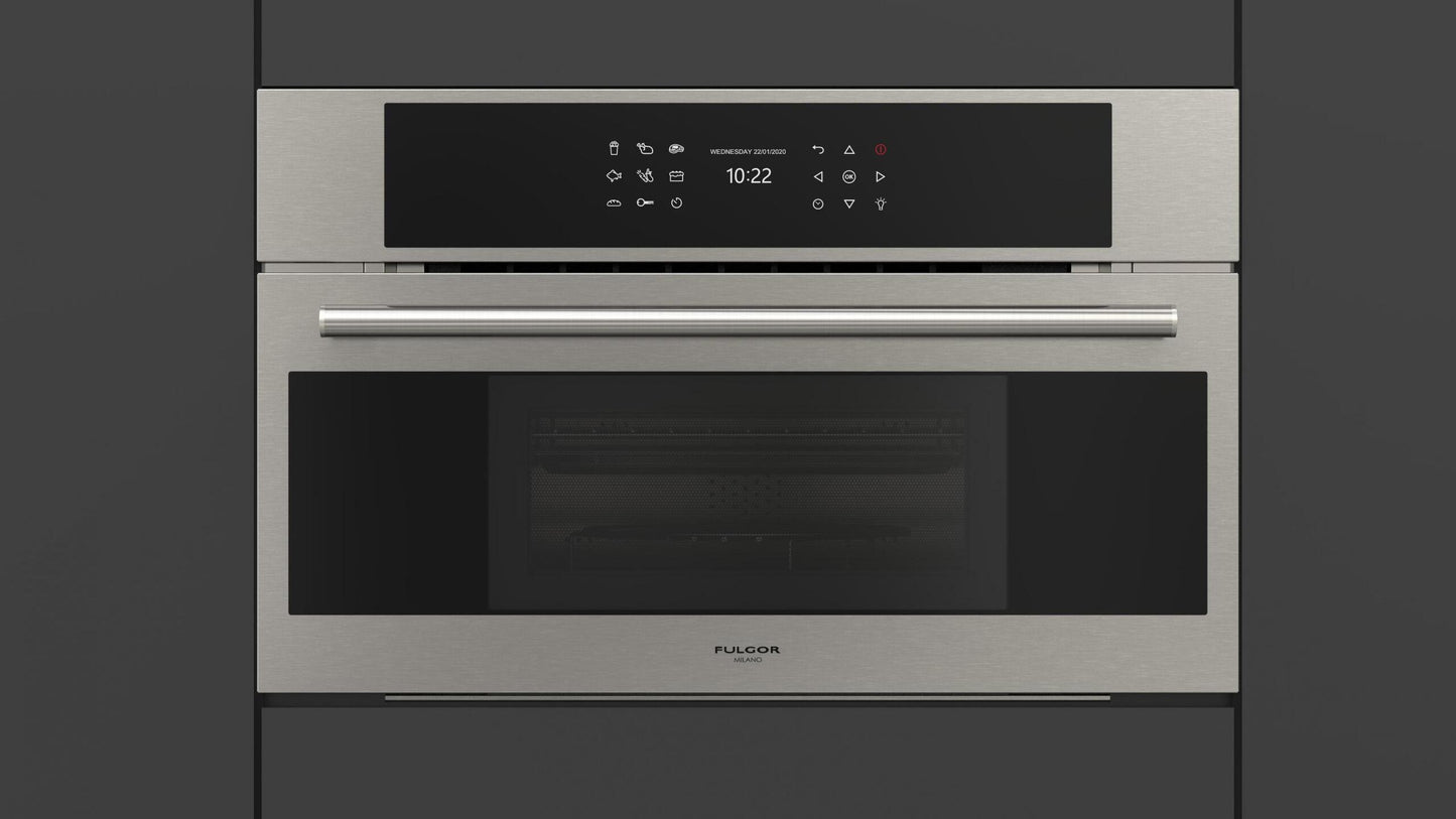 Fulgor Milano F7DSPD30S1 30" Combi Speed Oven - Stainless Steel