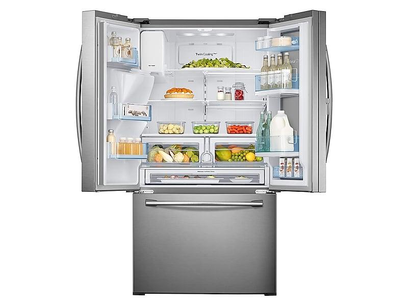 Samsung RF28HDEDBSR 28 Cu. Ft. Food Showcase 3-Door French Door Refrigerator In Stainless Steel