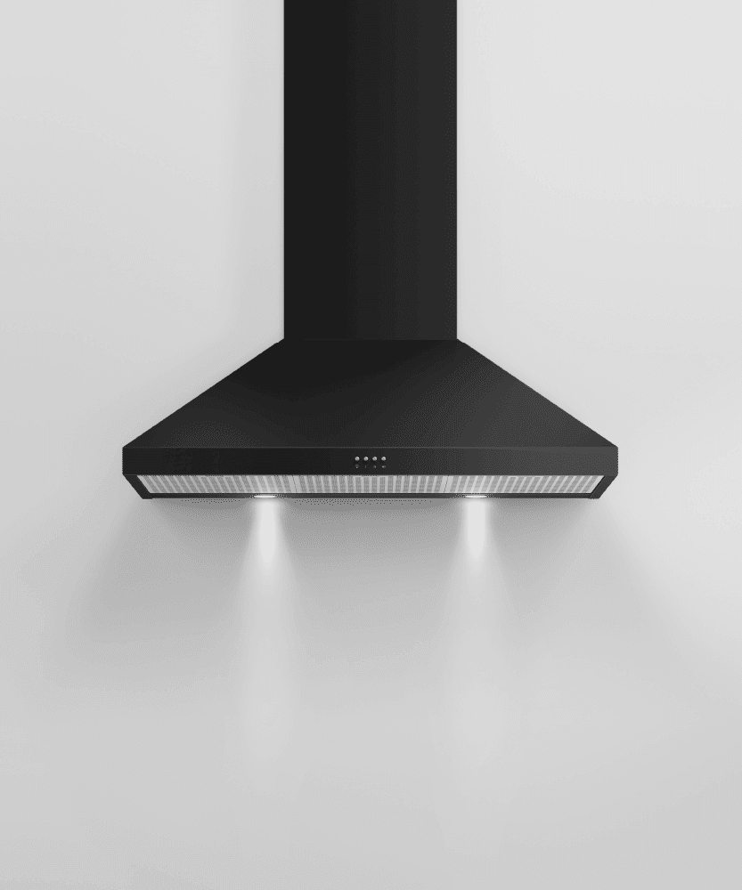 Fisher & Paykel HC36PCB1 Wall Range Hood, 36", Pyramid Chimney
