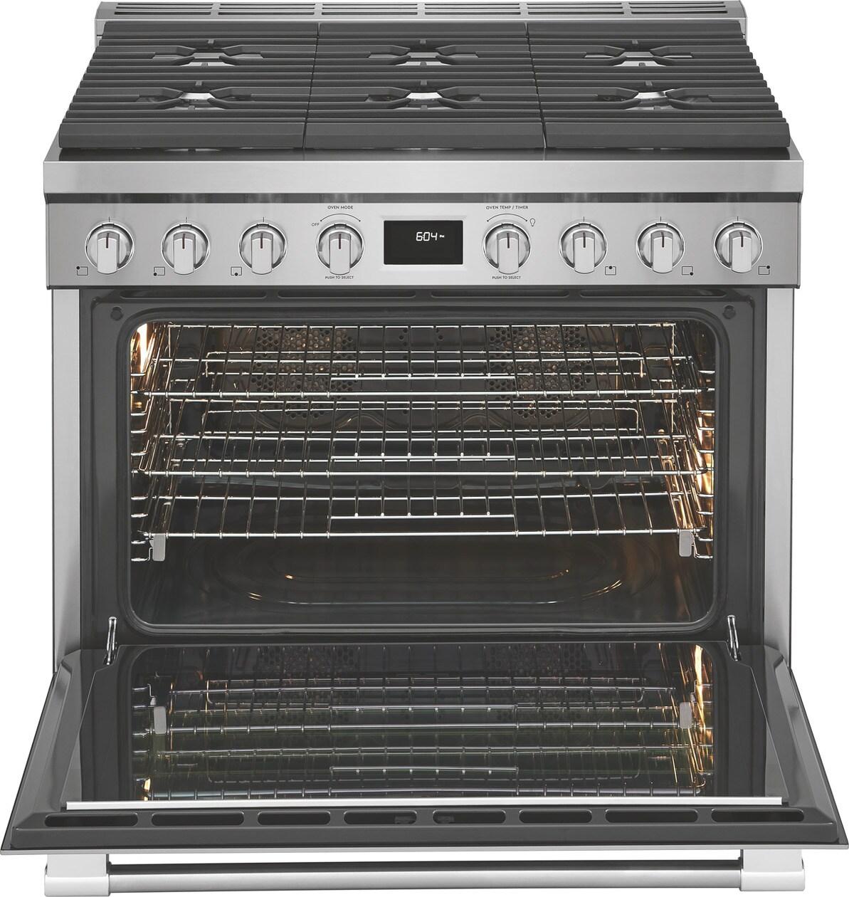 Frigidaire PCFD3670AF Frigidaire Professional 36" Dual-Fuel Freestanding Range