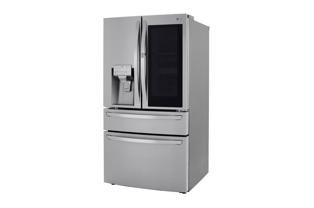 Lg LRMVC2306S 23 Cu. Ft. Smart Wi-Fi Enabled Instaview&#8482; Door-In-Door® Counter-Depth Refrigerator With Craft Ice&#8482; Maker