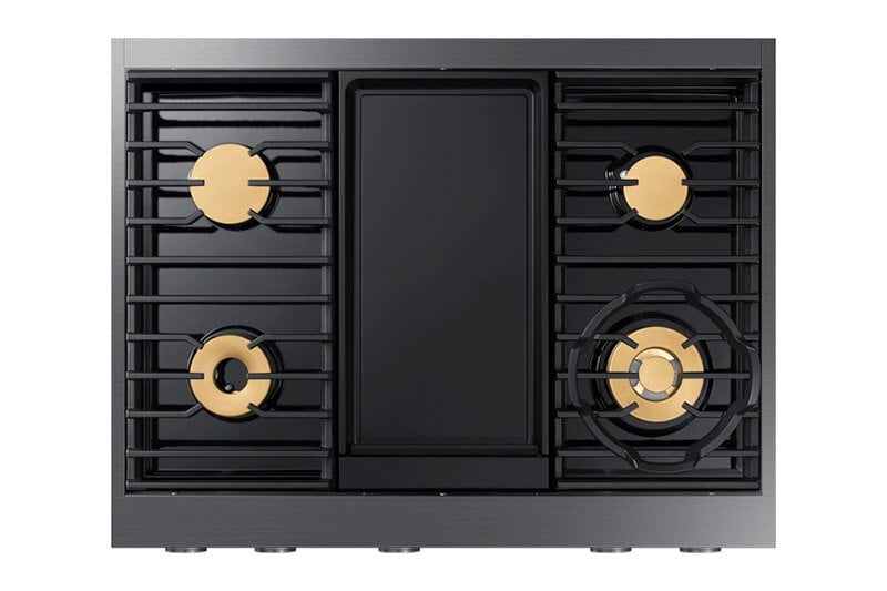 Dacor DTT36M974HS 36" Rangetop, Silver Stainless Steel, High Altitude Natural Gas