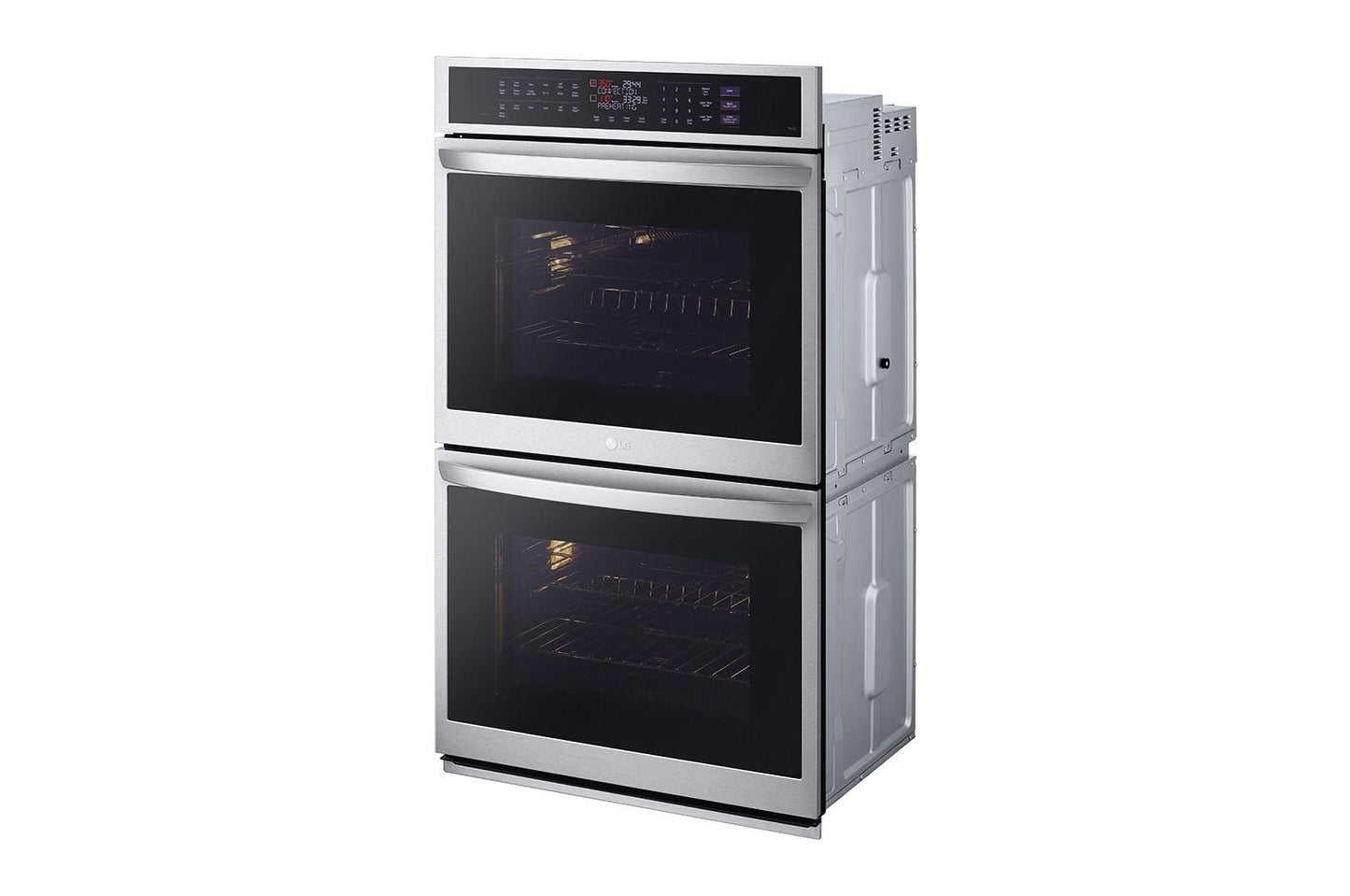 Lg WDEP9427F 9.4 Cu. Ft. Smart Double Wall Oven With Instaview®, True Convection, Air Fry, And Steam Sous Vide