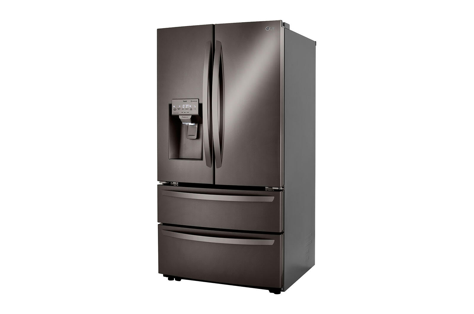 Lg LRMXS2806D 28 Cu Ft. Smart Double Freezer Refrigerator With Craft Ice™
