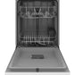 Hotpoint HDF310PGRWW Hotpoint® One Button Dishwasher With Plastic Interior