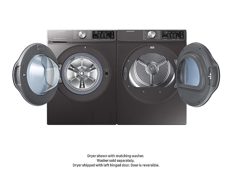 Samsung DVE22N6850X 4.0 Cu. Ft. Electric Dryer With Smart Care In Inox Grey