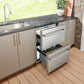 Thor Kitchen TRF24U 24 Inch Indoor Outdoor Refrigerator Drawer In Stainless Steel