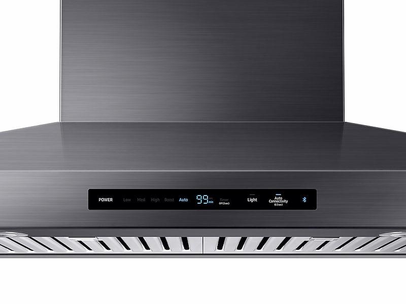 Samsung NK30M9600WM 30" Chef Collection Wall Mount Hood In Matte Black Stainless Steel