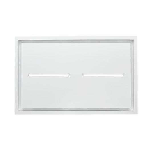 Best Range Hoods HBC143EWH 43-Inch White Ceiling Mounted Range Hood With Led Light, Choice Of Blowers Sold Separately (Hbc1 Series)