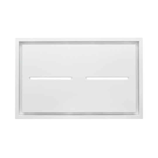 Best Range Hoods HBC143EWH 43-Inch White Ceiling Mounted Range Hood With Led Light, Choice Of Blowers Sold Separately (Hbc1 Series)