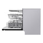 Lg LDFN4542B Front Control Dishwasher With Quadwash™ And 3Rd Rack