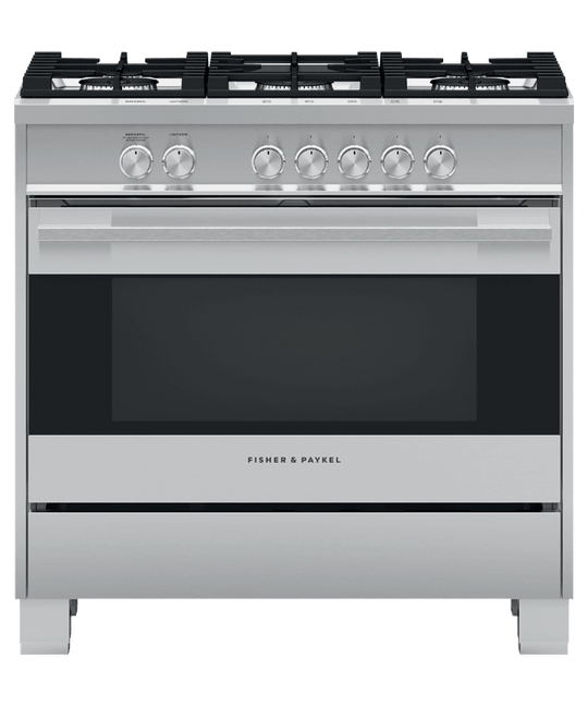 Fisher & Paykel OR36SDG4X1 Gas Range, 36", 5 Burners