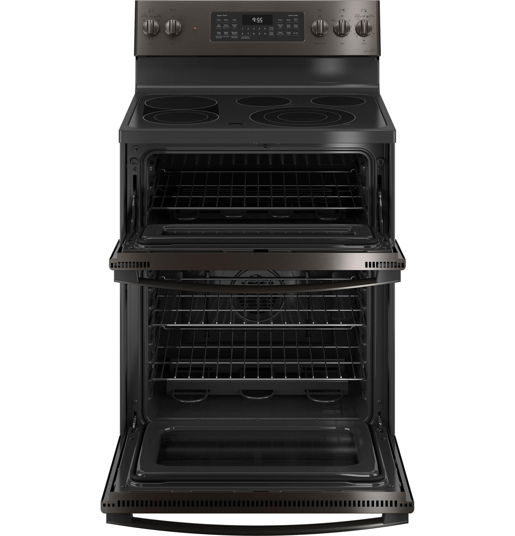 Ge Appliances PB965BPTS Ge Profile™ 30" Smart Free-Standing Electric Double Oven Convection Range With No Preheat Air Fry