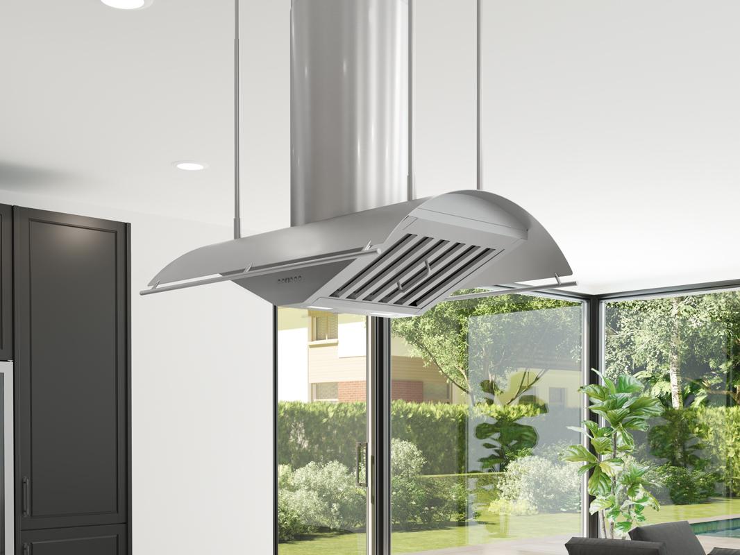 Zephyr CTPE48CSX 48" Trapeze Island