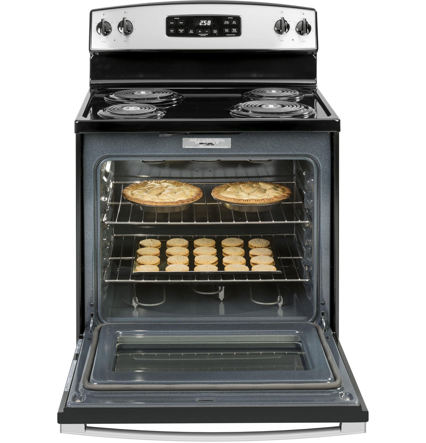 Ge Appliances JB258RTSS Ge® 30" Free-Standing Self-Clean Electric Range