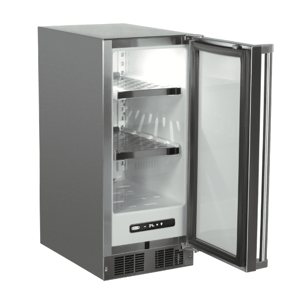 Marvel MORE215SS31A 15-In Outdoor Built-In Refrigerator With Door Style - Stainless Steel