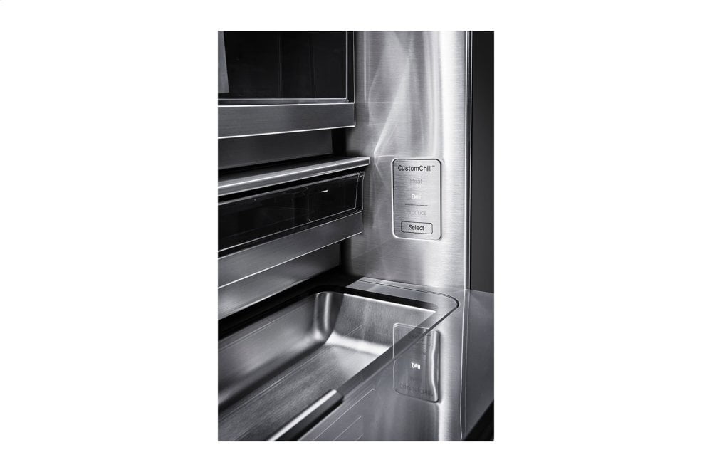 Lg URNTC2306N Lg Signature 23 Cu. Ft. Smart Wi-Fi Enabled Instaview™ Door-In-Door® Counter-Depth Refrigerator
