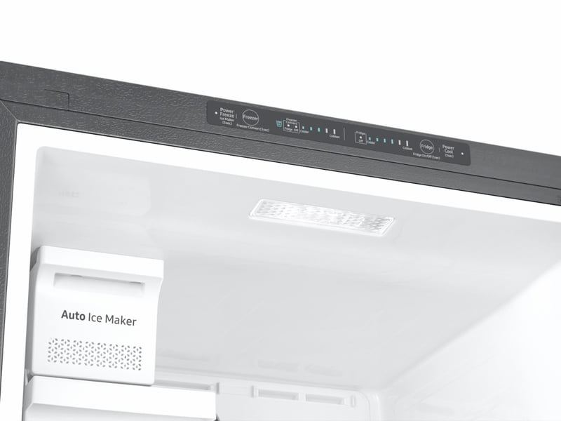 Samsung RT18M6215SR 18 Cu. Ft. Top Freezer Refrigerator With Flexzone™ And Ice Maker In Stainless Steel