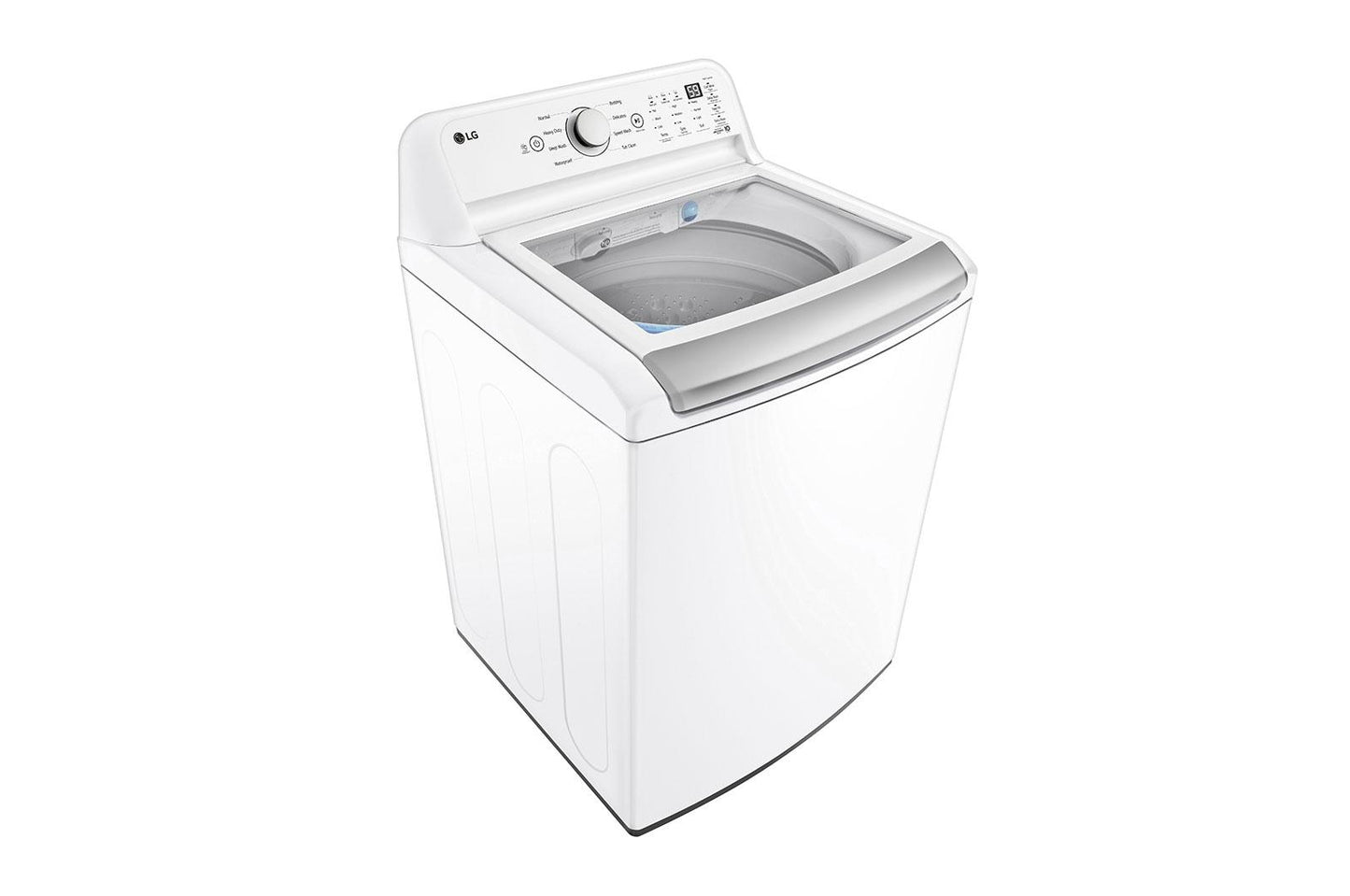 Lg WT7155CW 4.8 Cu. Ft. Mega Capacity Top Load Washer With 4-Way&#8482; Agitator & Turbodrum&#8482; Technology