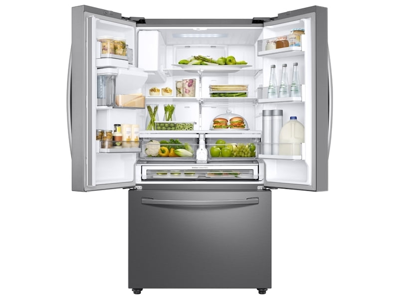 Samsung RF28R6221SR 28 Cu. Ft. 3-Door French Door Refrigerator With Autofill Water Pitcher In Stainless Steel