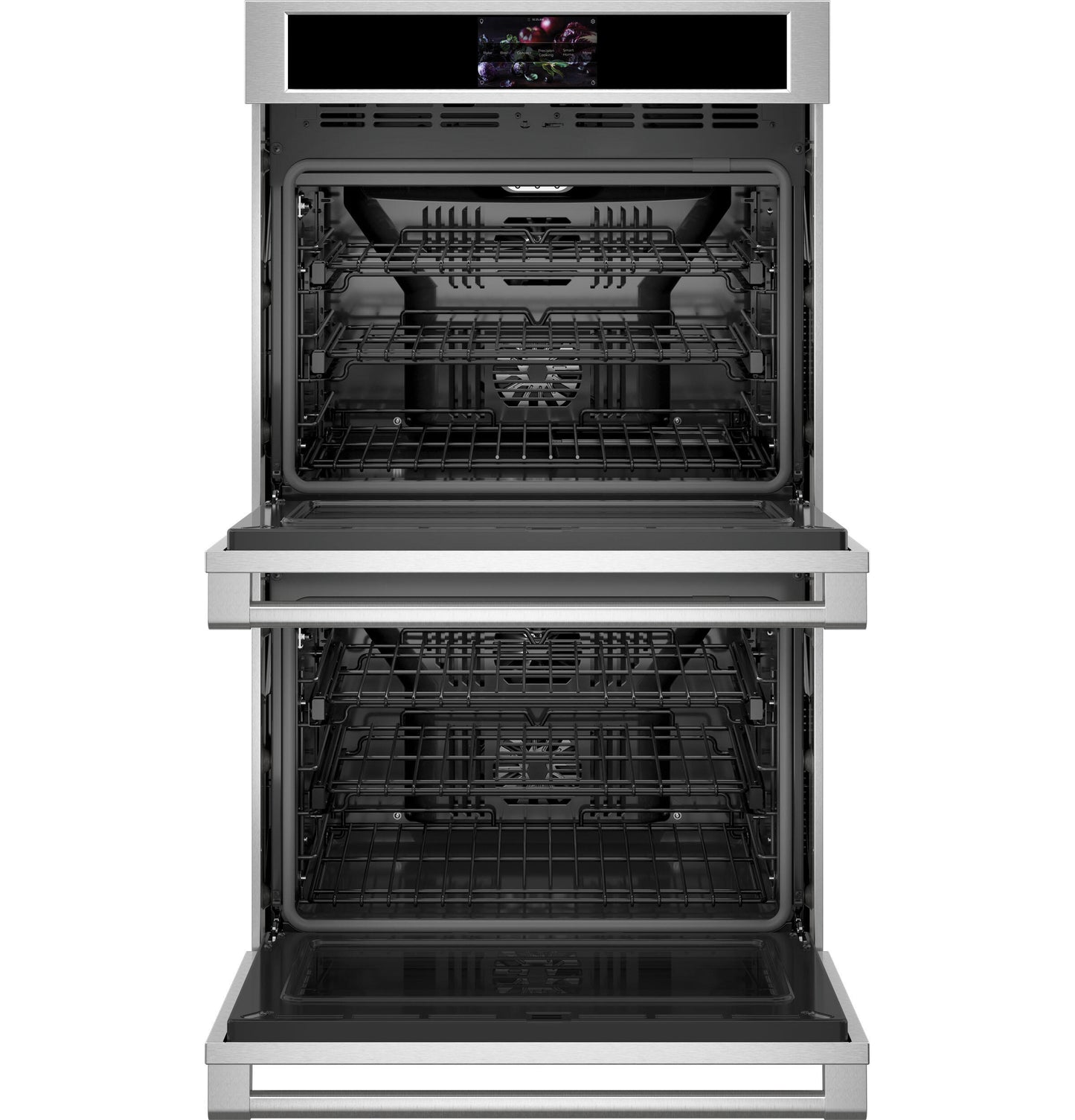 Monogram ZTDX1DPSNSS Monogram 30" Smart Electric Convection Double Wall Oven Statement Collection