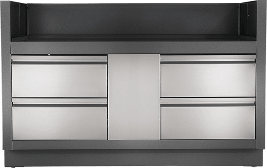 Napoleon Bbq IMUGC825CN Oasis Under Grill Cabinet For Bipro825 For Built-In Prestige Pro 825 , Grey