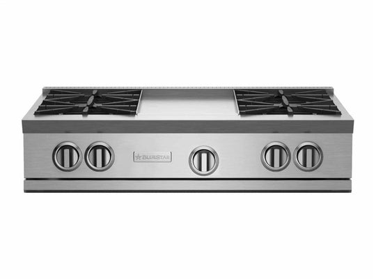 Bluestar RGTNB364GV2 36" Rnb Rangetop With 12" Griddle
