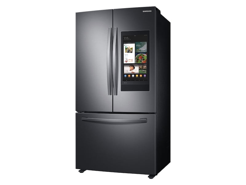 Samsung RF28T5F01SG 28 Cu. Ft. 3-Door French Door Refrigerator With Family Hub™ In Black Stainless Steel