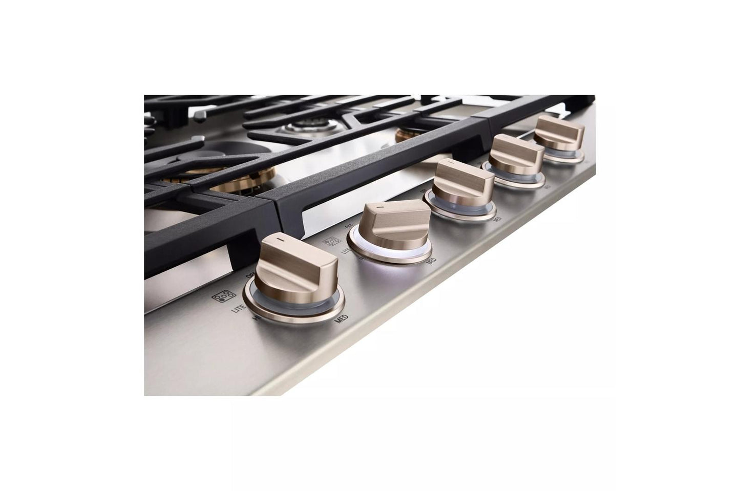 Lg CBGS3628N Lg Studio 36" Ultraheat™ Gas Cooktop With Easyclean®