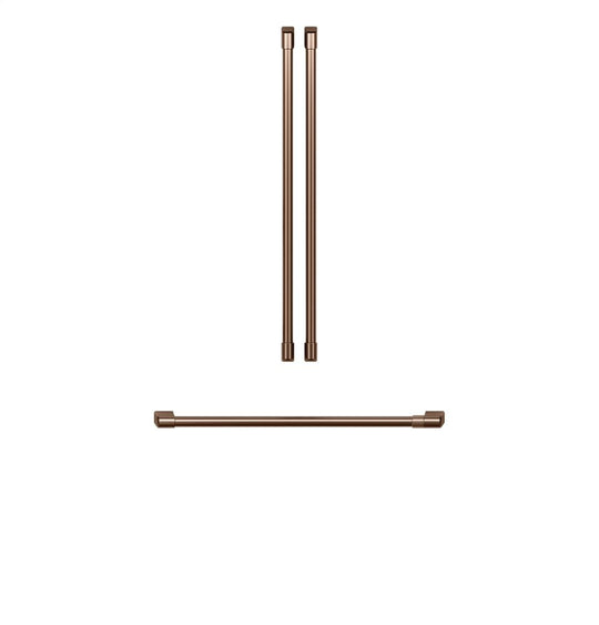 Cafe CXLB3H3PMCU Café Refrigeration Handle Kit - Brushed Copper