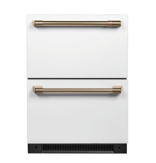 Cafe CDE06RP4NW2 Café 5.7 Cu. Ft. Built-In Dual-Drawer Refrigerator
