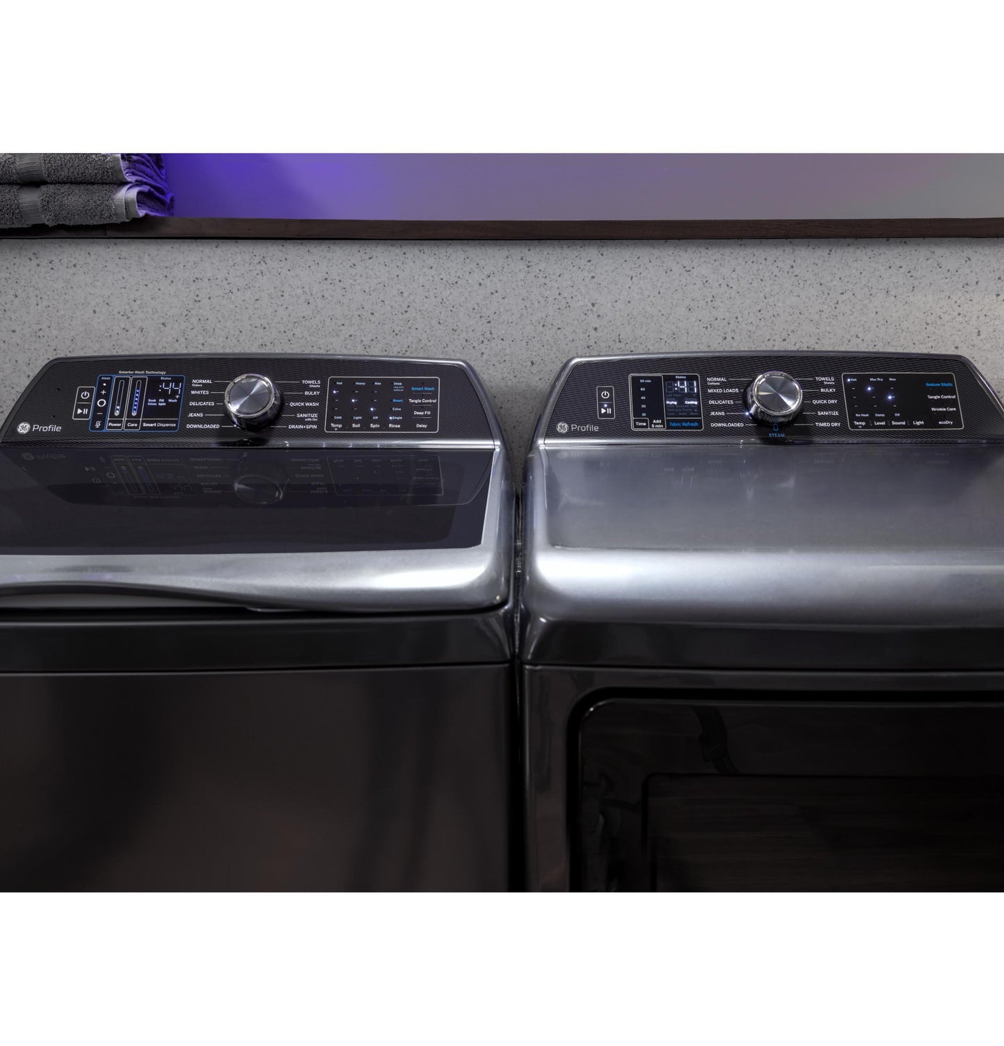 Ge Appliances PTD90EBPTDG Ge Profile™ 7.3 Cu. Ft. Capacity Smart Electric Dryer With Fabric Refresh