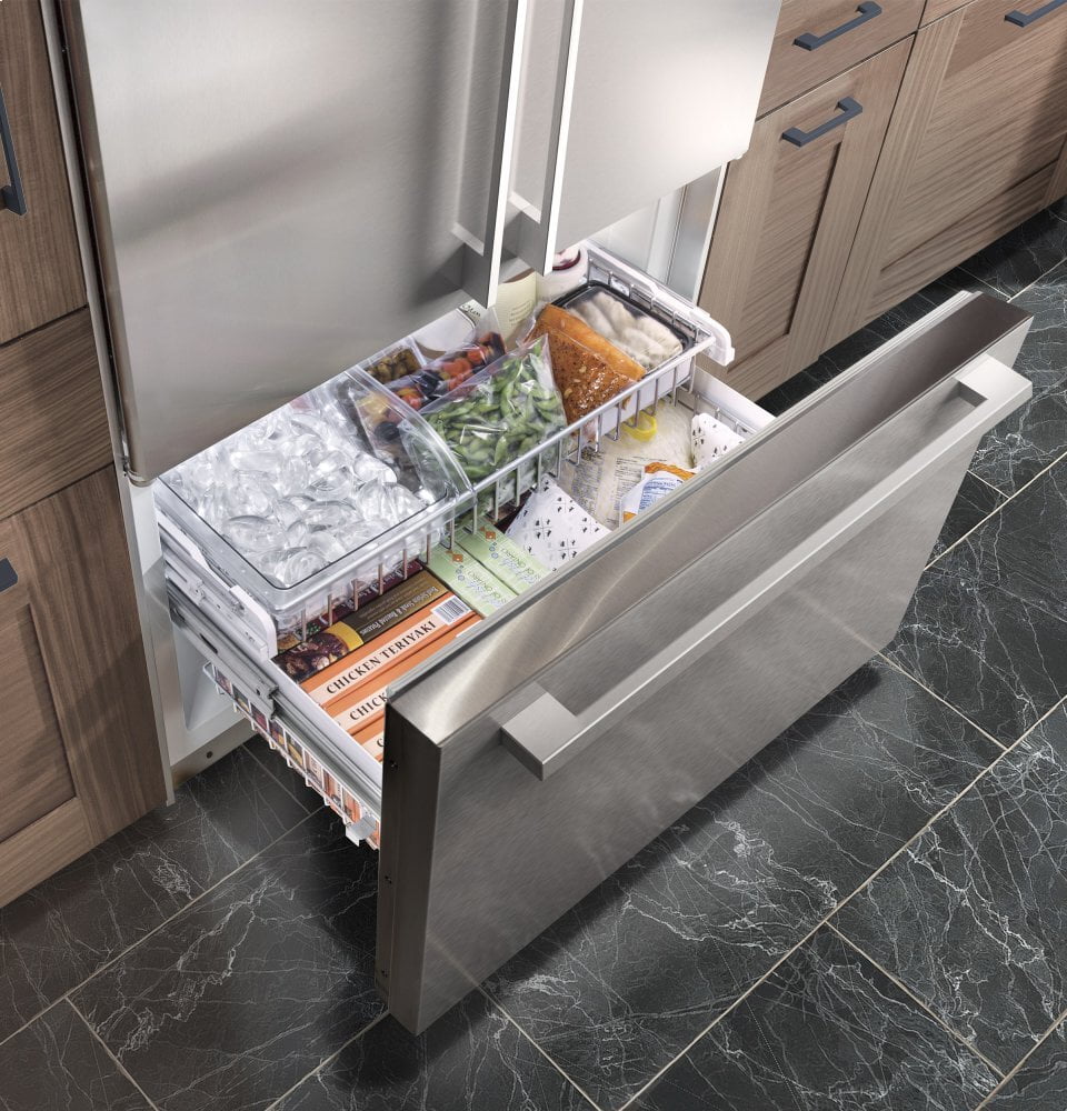 Monogram ZIPS360NNSS Monogram 36" Built-In French-Door Refrigerator