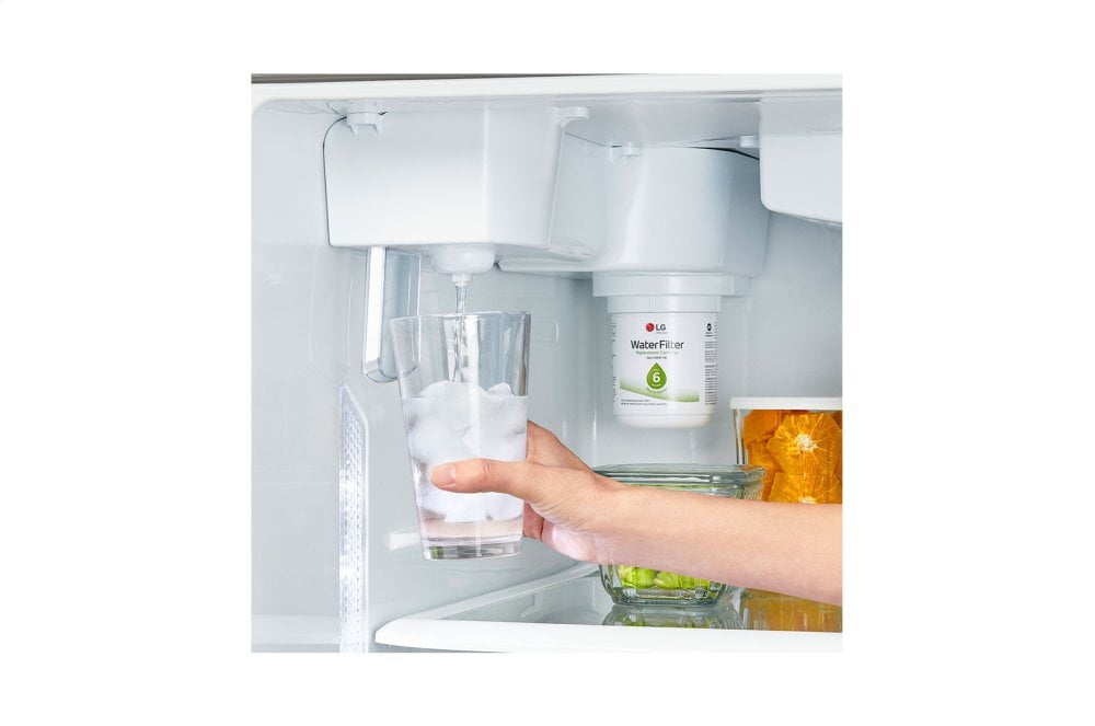 Lg LTWS24223S 24 Cu. Ft. Top Freezer Refrigerator