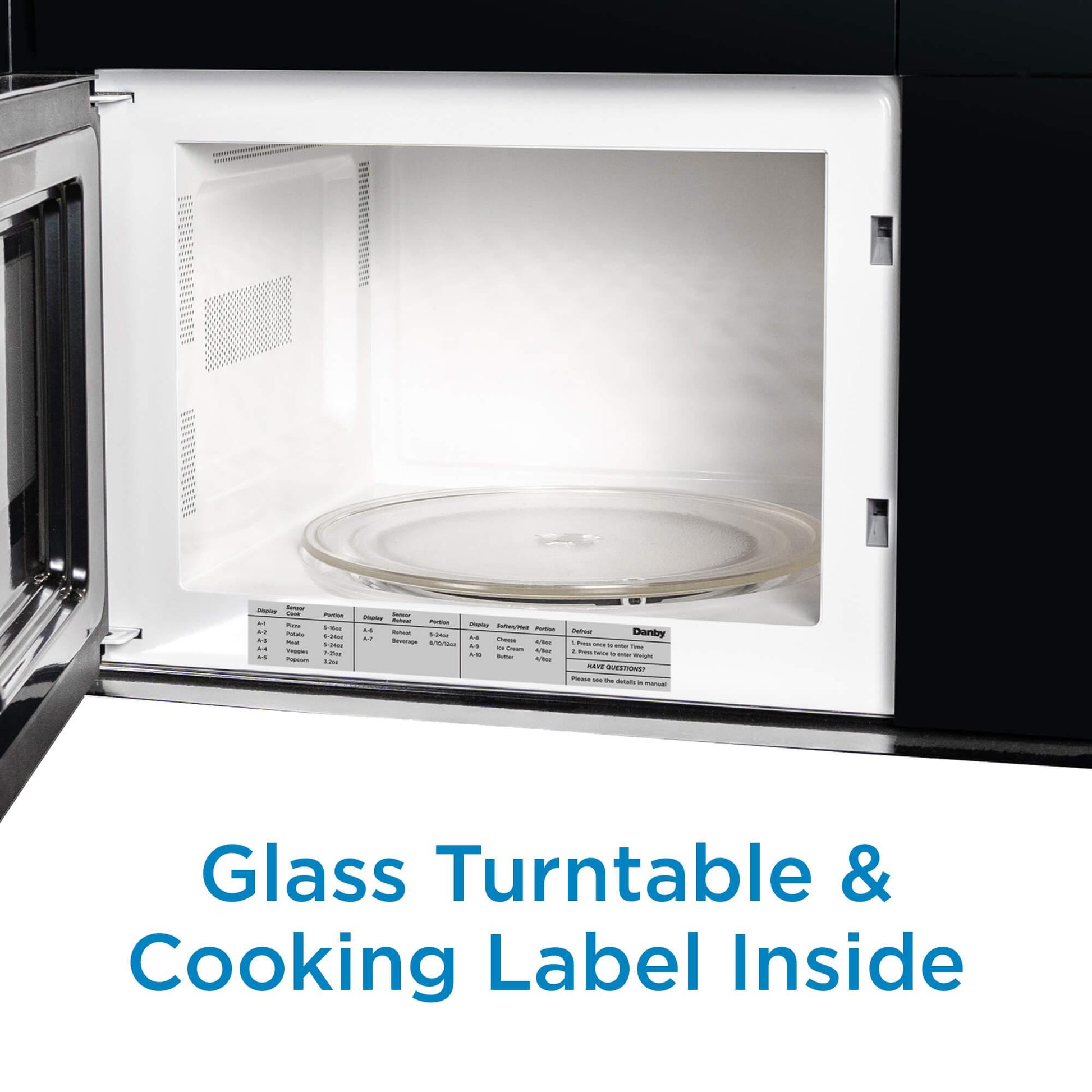 Danby DOM014401G1 Danby 1.4 Cu. Ft. Over The Range Microwave Oven In Stainless Steel