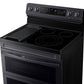Samsung NE63A6751SG 6.3 Cu. Ft. Smart Freestanding Electric Range With Flex Duo™, No-Preheat Air Fry & Griddle In Black Stainless Steel