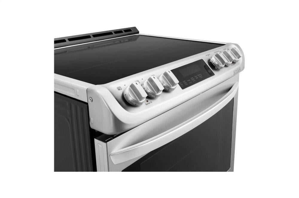 Lg LSE4617ST 6.3 Cu. Ft. Smart Wi-Fi Enabled Induction Slide-In Range With Probake Convection® And Easyclean®
