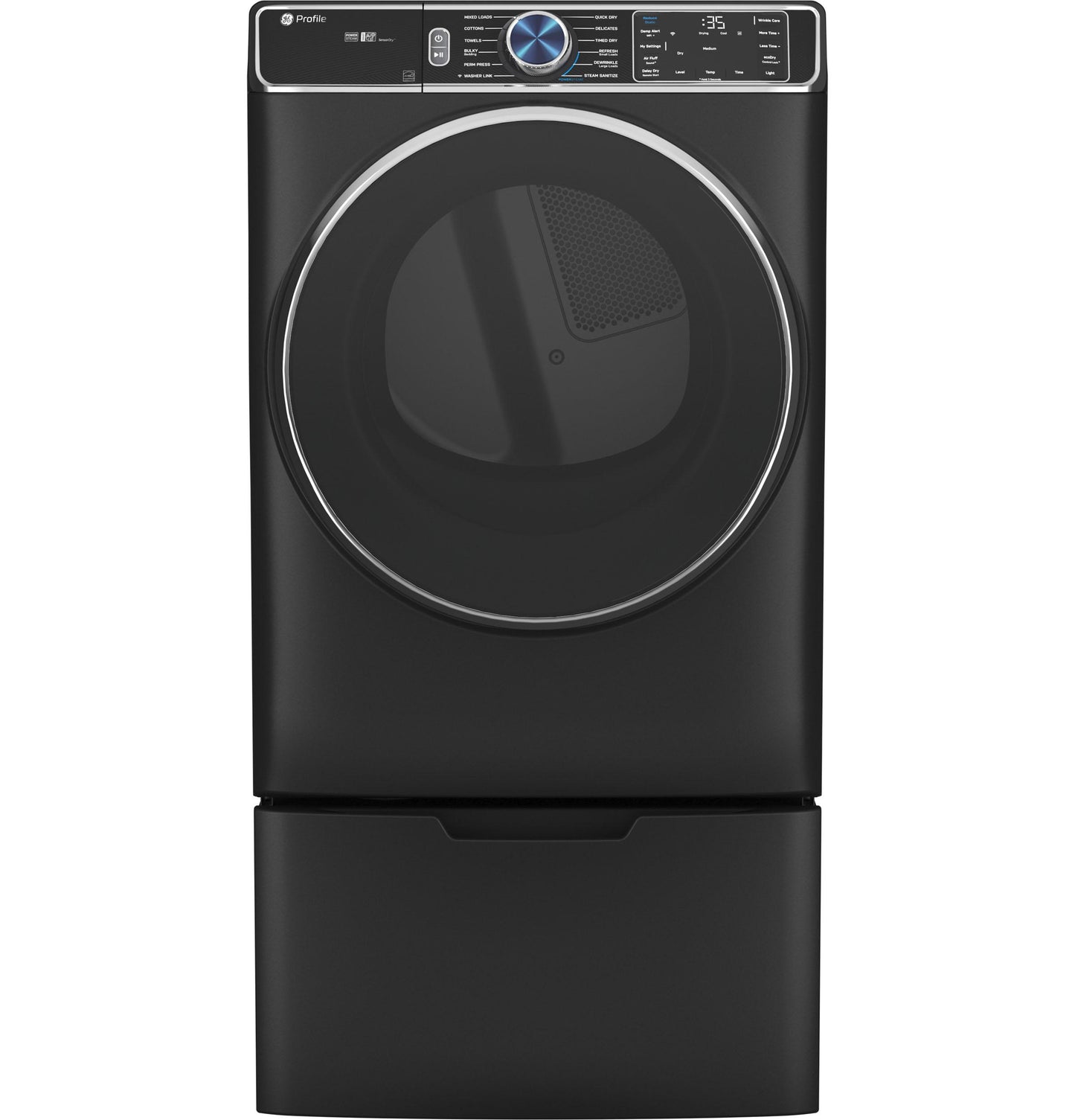 Ge Appliances PFD95ESPTDS Ge Profile™ 7.8 Cu. Ft. Capacity Smart Front Load Electric Dryer With Steam And Sanitize Cycle