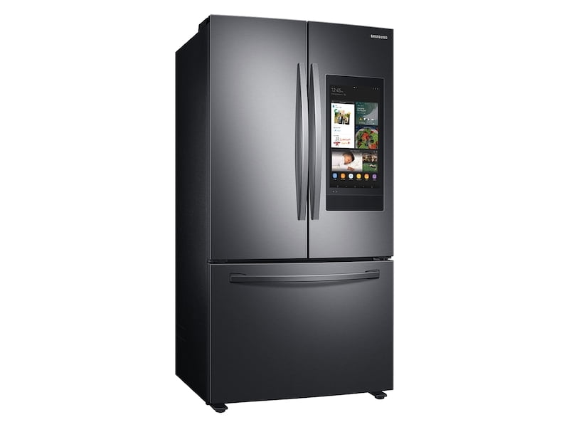 Samsung RF28T5F01SG 28 Cu. Ft. 3-Door French Door Refrigerator With Family Hub™ In Black Stainless Steel