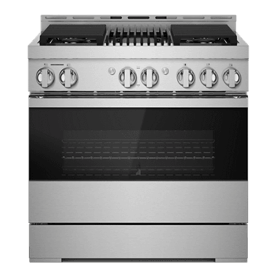 Jennair JGRP636HM Noir 36" Gas Professional-Style Range With Grill